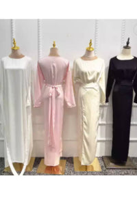 Long Sleeve Inner Slip Dress | Under Abaya Dress