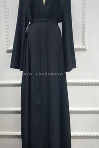 black open abaya