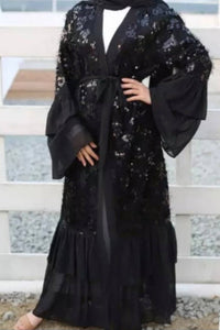 black open abaya 