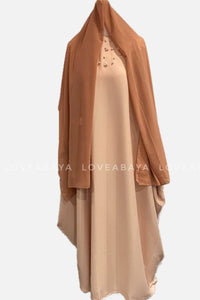 pink butterfly abaya with hijab